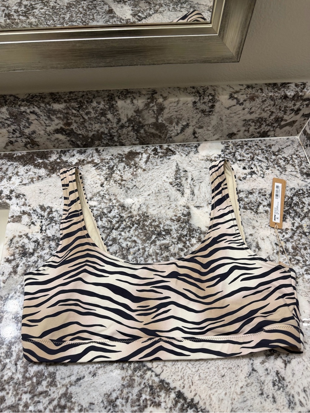 NWT Skims Tank Bikini Top